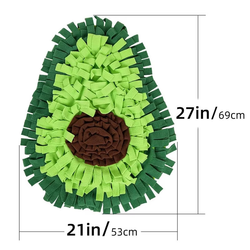Snuffle Mat: Interactive Dog Puzzle Toy and Feeding Training Blanket