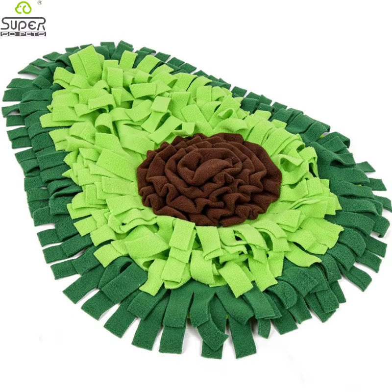 Snuffle Mat: Interactive Dog Puzzle Toy and Feeding Training Blanket