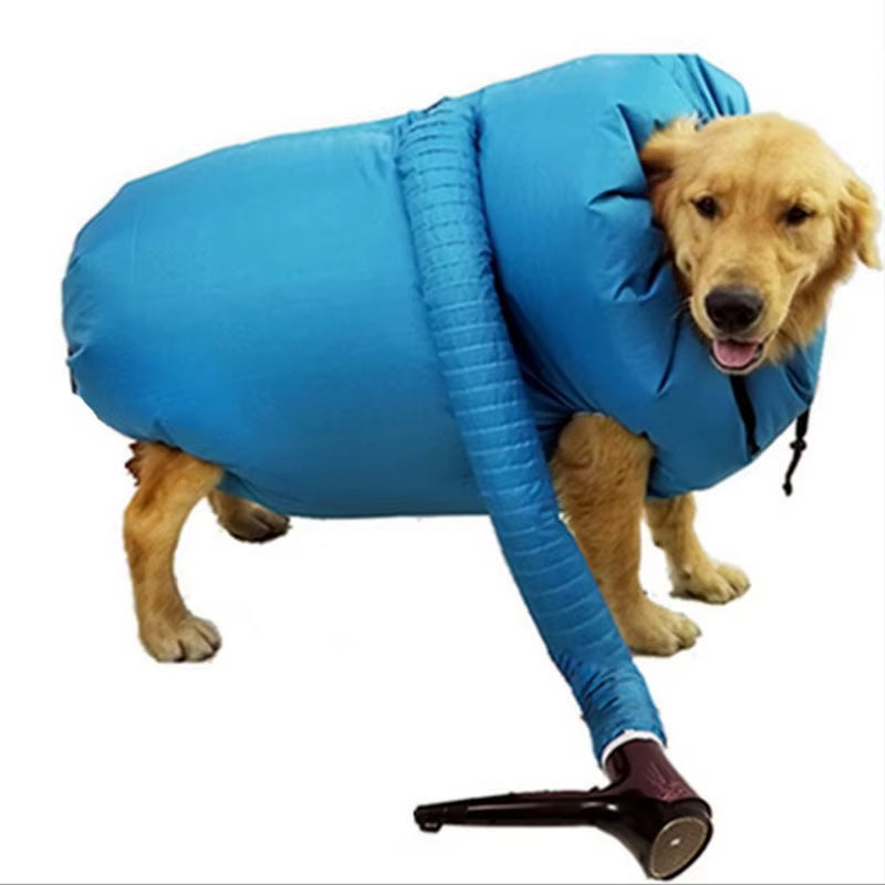 Portable Pet Drying Bag – Foldable Grooming Solution for Dogs and Cats